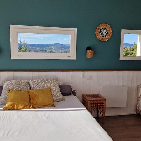 Reve D'Escapade Chambre Avec Vue Sublime Sur Les Cevennes Ardechoises Barjac  Zewnętrze zdjęcie