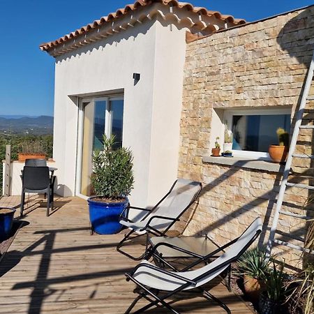 Reve D'Escapade Chambre Avec Vue Sublime Sur Les Cevennes Ardechoises Barjac  Zewnętrze zdjęcie