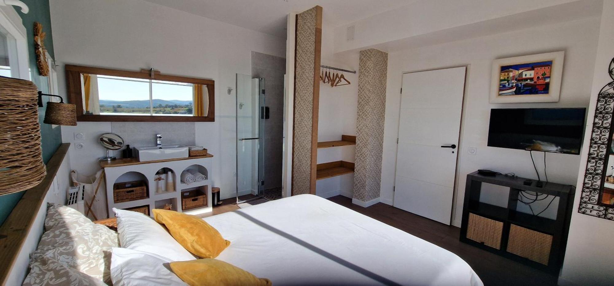 Reve D'Escapade Chambre Avec Vue Sublime Sur Les Cevennes Ardechoises Barjac  Zewnętrze zdjęcie